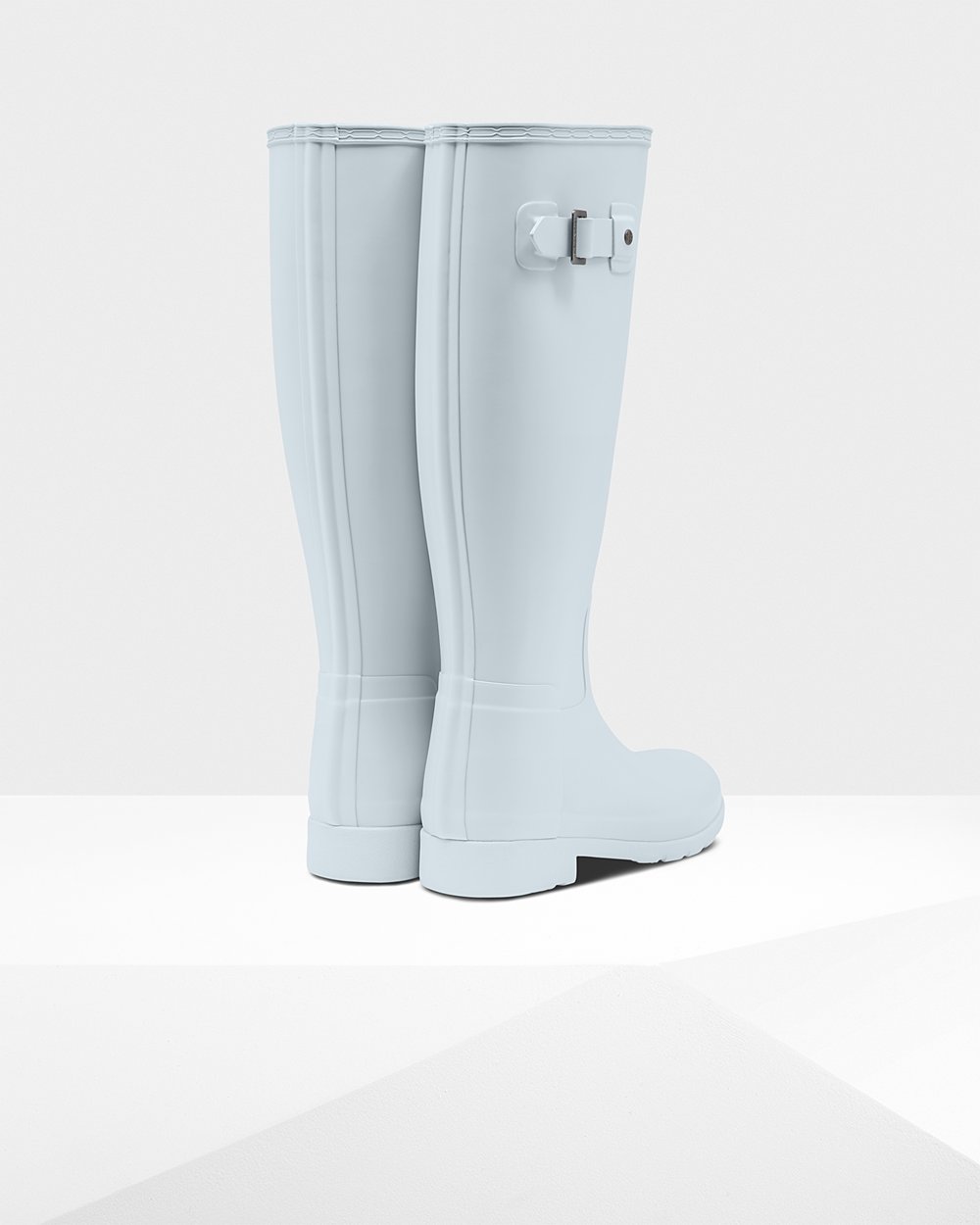 Women Hunter Original Refined | Tall Rain Boots Grey | NZ-64308-HTYZ